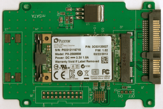 CDRLabs.com - Plextor PX-256M5M 256GB mSATA Solid State Drive